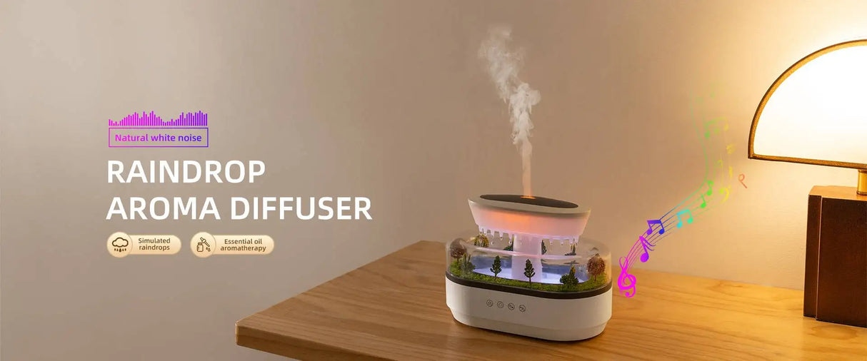 Smart Essential Oil Diffuser  Jellyfish Design With Remote Control - Product detail 9