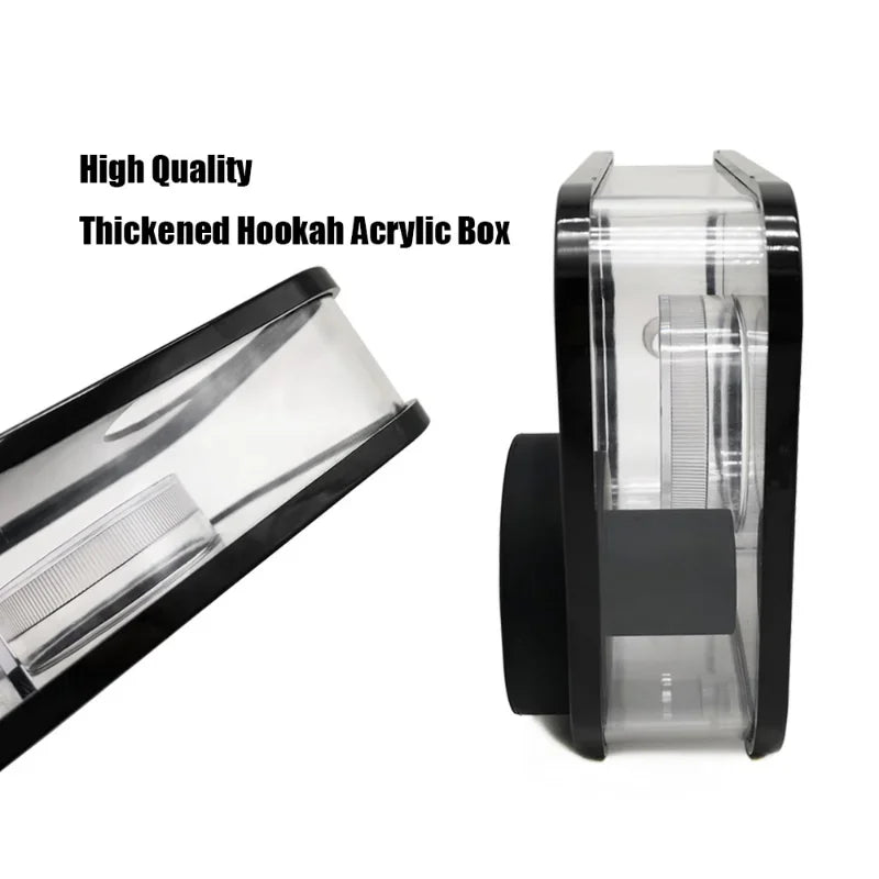 Modern Portable Hookah LED Illuminated Acrylic Design - Product detail 8