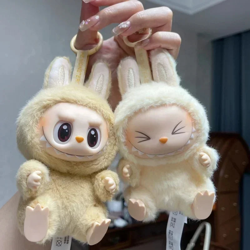 Kawaii Plush Bunny Keychain Soft Pastel Collection - Product detail 5