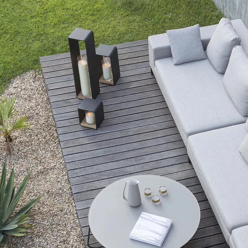 Modern Solar Path Lights Minimalist Steel Frame Design - Product detail 4