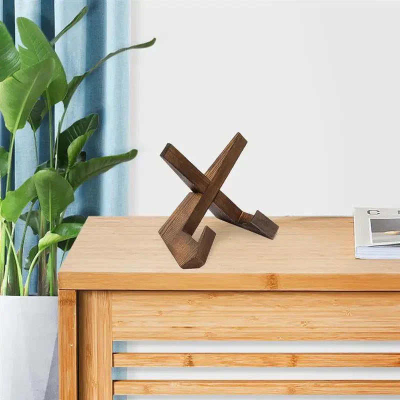 Wooden Recipe Stand Pine Wood Cookbook Holder - Detailed view