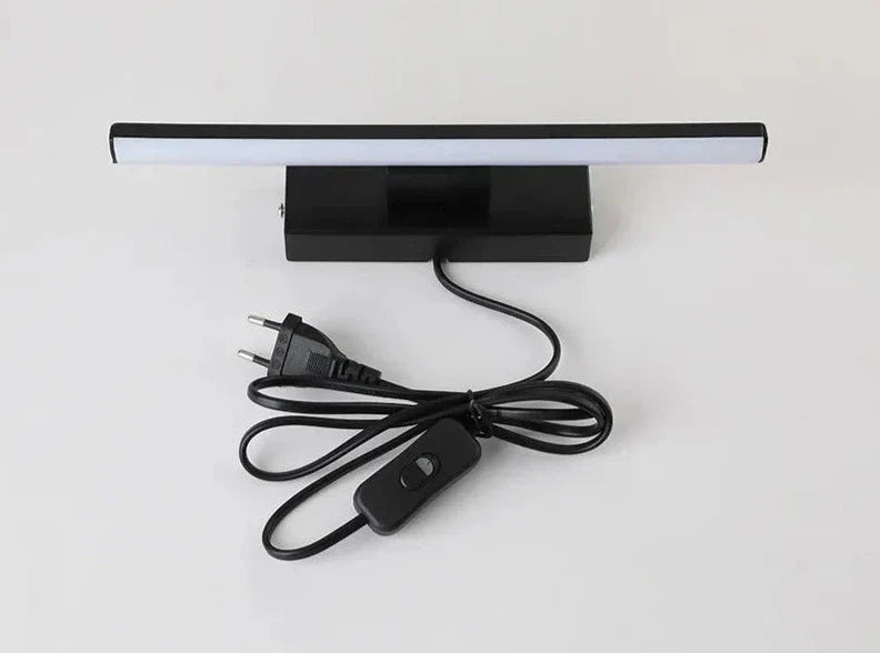 Minimalist Wall Light LED Aluminum Sconce With Plug - Product example