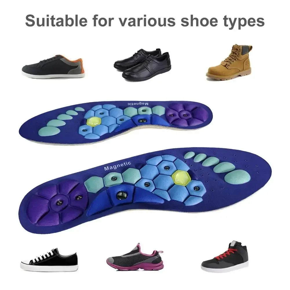 Magnetic Acupressure Insoles  Therapeutic Foot Support With Hexagonal Design - Product detail 5