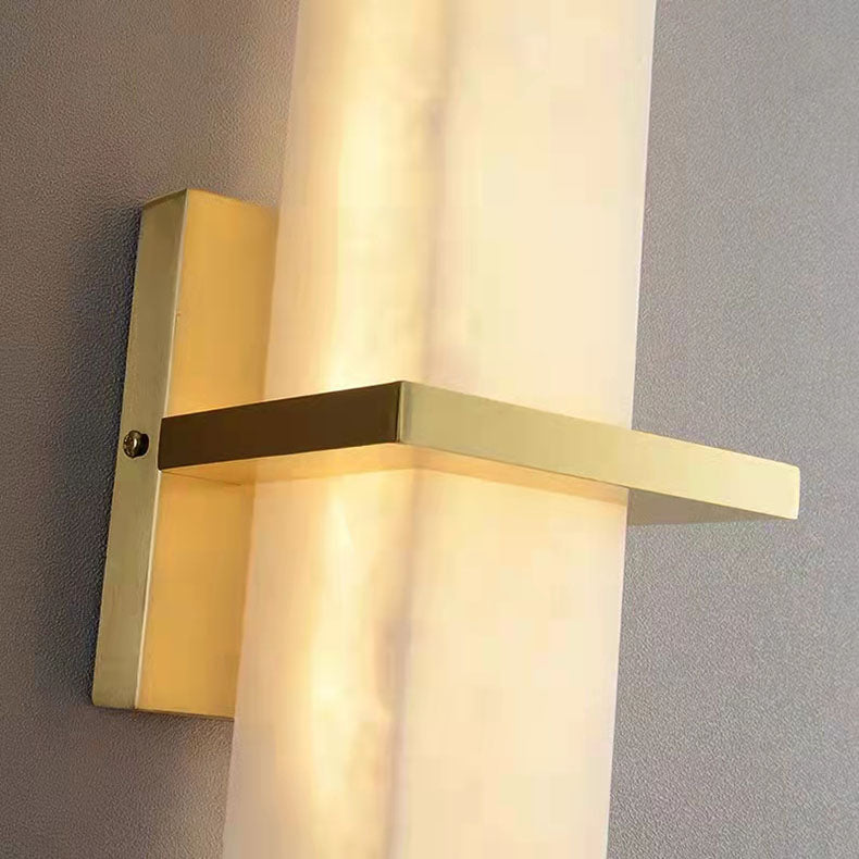 Modern LED Wall Lamp Vertical Bar Design in White - Product detail 8