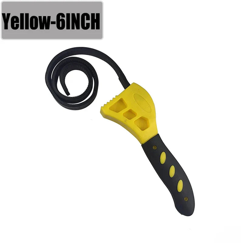 Professional Strap Wrench Adjustable Oil Filter Pipe Tool - Product detail 9