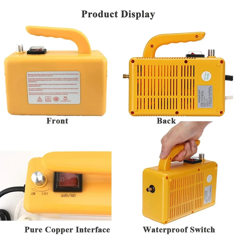 Professional Steam Cleaner  2600W High Pressure Deep Clean System - Product detail 11