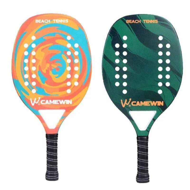 Beach Tennis Racket Professional EVA Core Carbon Fiber Design - Product showcase
