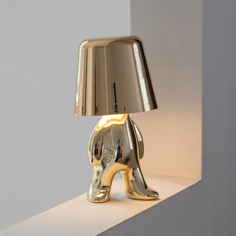 Modern Table Lamp Metallic High Heel Design - Product detail 11
