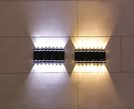 Modern Solar Wall Light  Smart LED Outdoor Lighting - Product detail 8