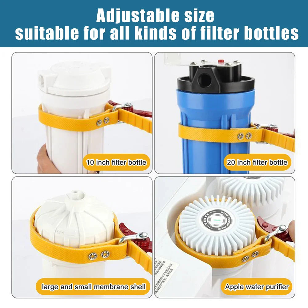 Professional Strap Wrench Adjustable Oil Filter Pipe Tool - Product example