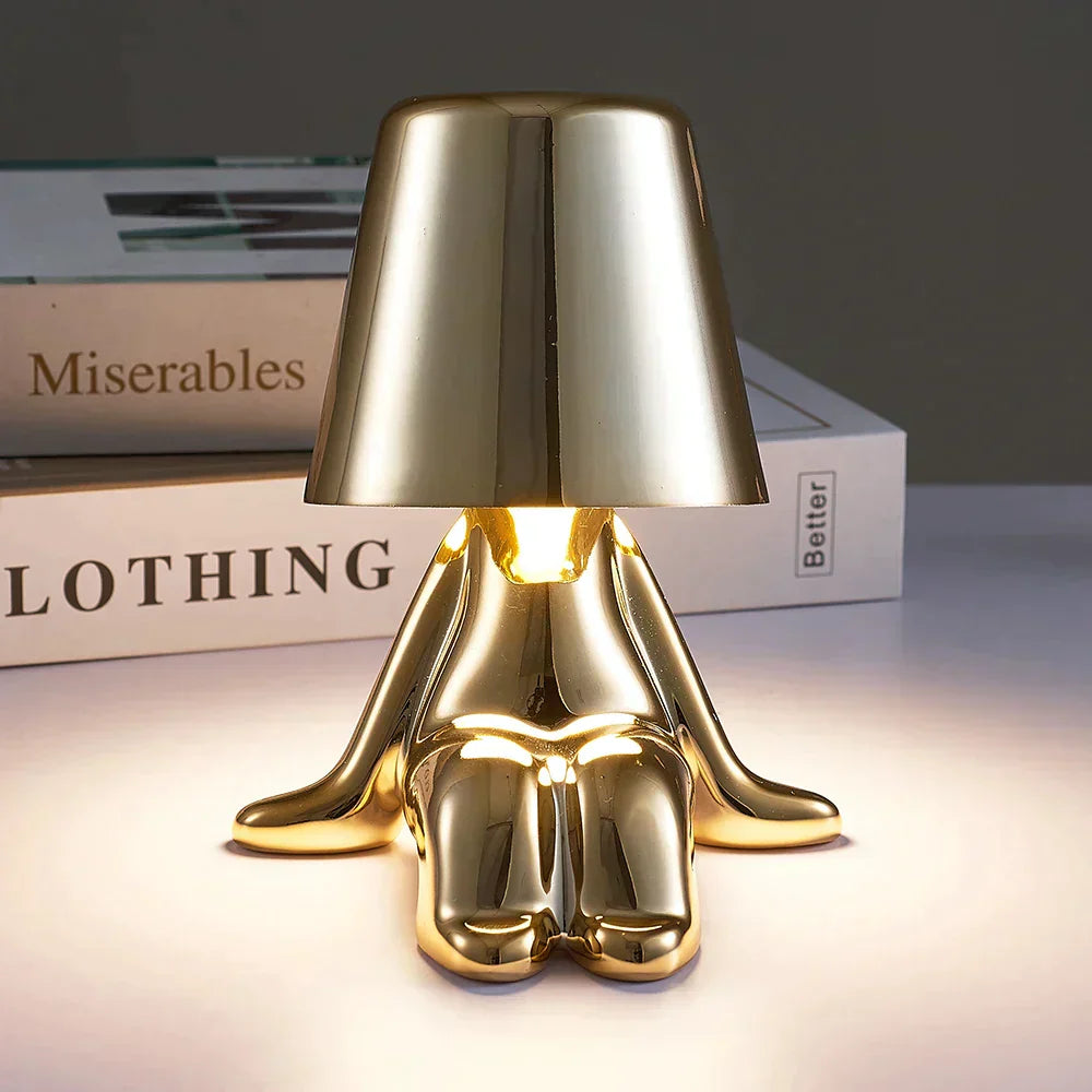 Modern Table Lamp Metallic High Heel Design - Product detail 23