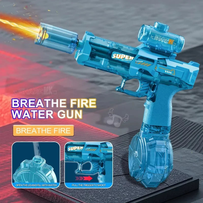 LED Water Gun  Automatic Electric Blaster With Light Effects - Product example