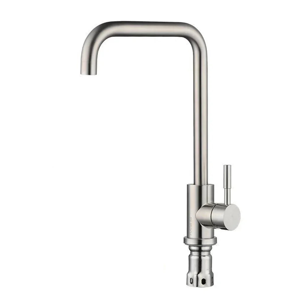 Modern Kitchen Faucet Premium Stainless Steel Single Handle Design - Product detail 5