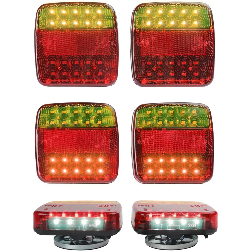 Wireless LED Trailer Lights  Magnetic Mount with Dual Color Signal - Product detail 9