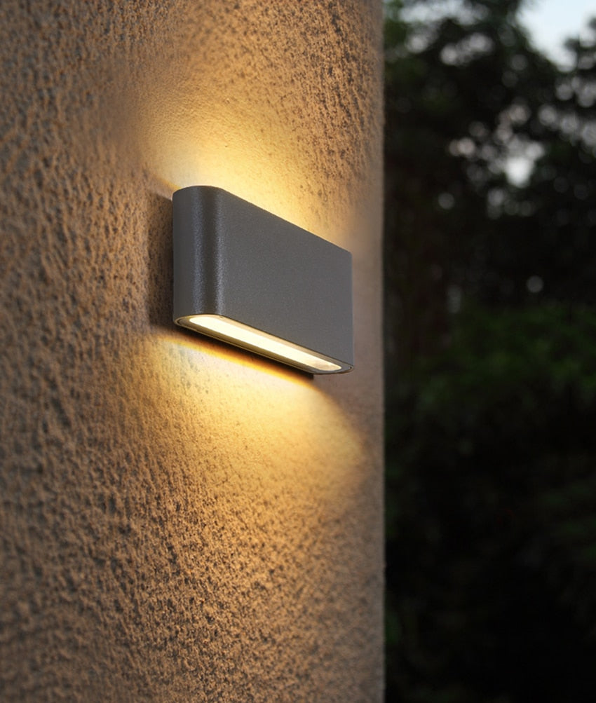 Modern Outdoor Wall Light Weather-Resistant LED Sconce - Product detail 5