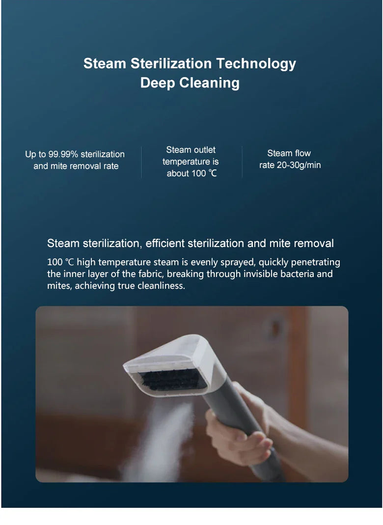 Smart Floor Vacuum Washer  Dual Tank Steam Cleaning System - Product detail 12