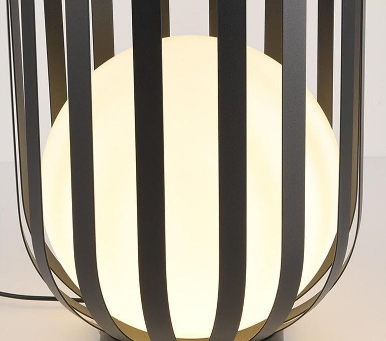 Modern Solar Garden Light Cage Design With Dual Power - Product detail 7