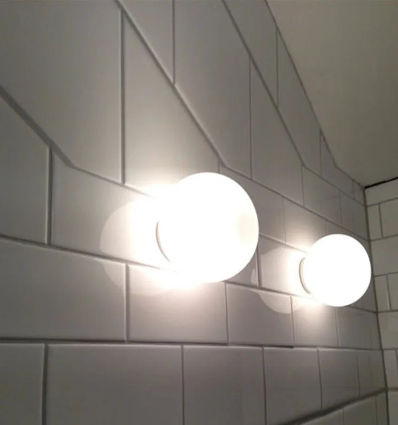 Modern Wall Lamp Glass Stone Minimalist Design - Product detail 10