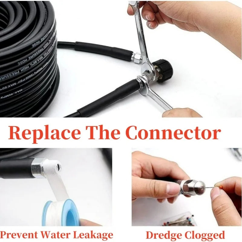 High Pressure Drain Cleaner  Multi-Jet Spring Nozzle System - Product detail 6