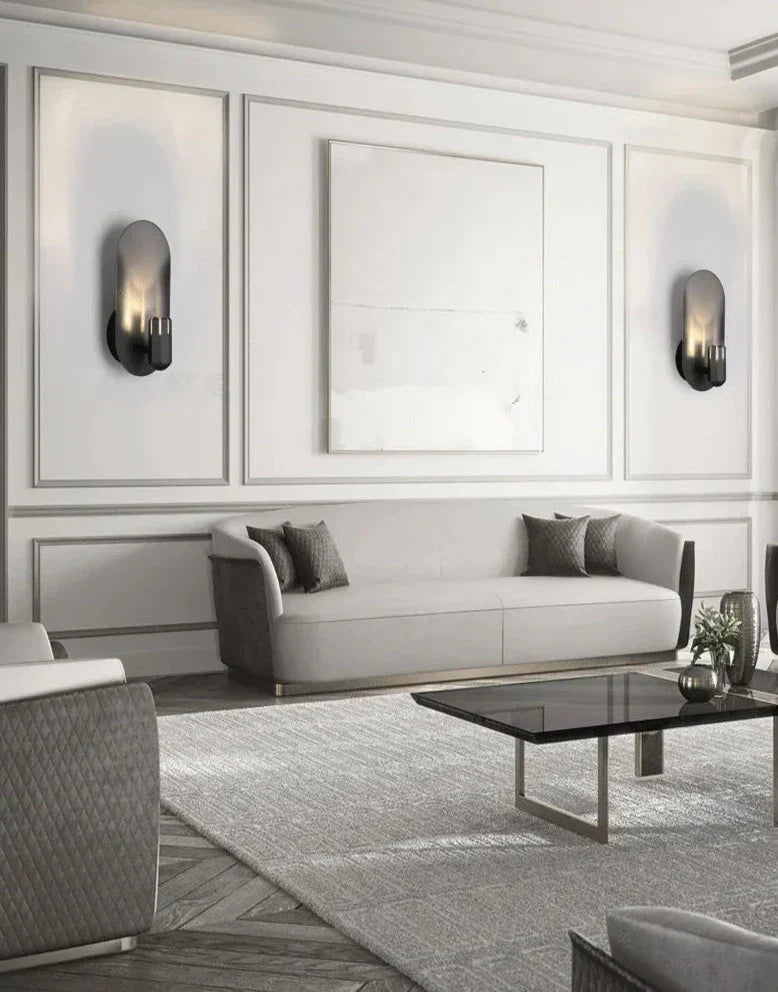 Modern LED Wall Light Oval Capsule Design - Product detail 9