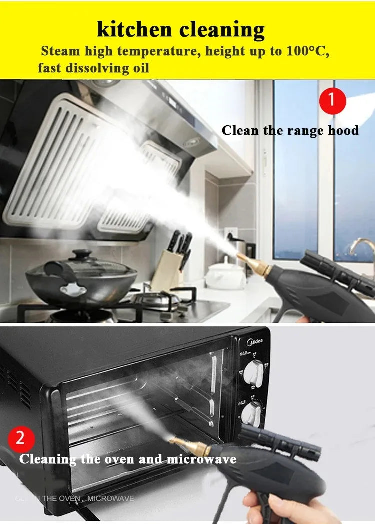 Professional Steam Cleaner  2600W High Pressure Deep Clean System - Product detail 9