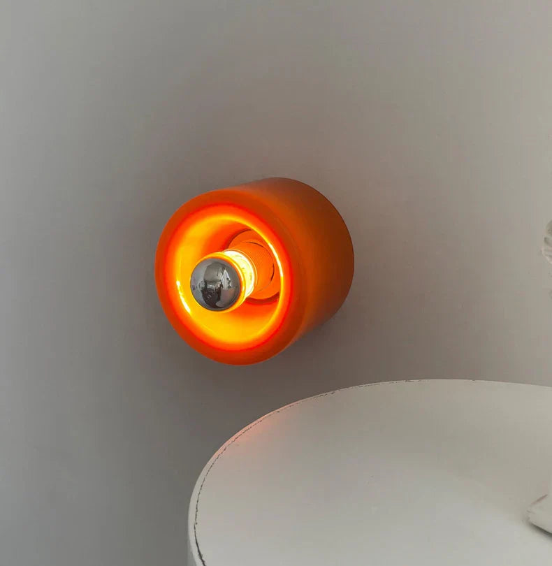 Modern Glass Wall Light Circular LED Ring Design - Product detail 13