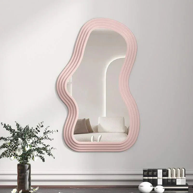 Wavy Wall Mirror Cloud-Shaped Organic Frame - Product detail 7
