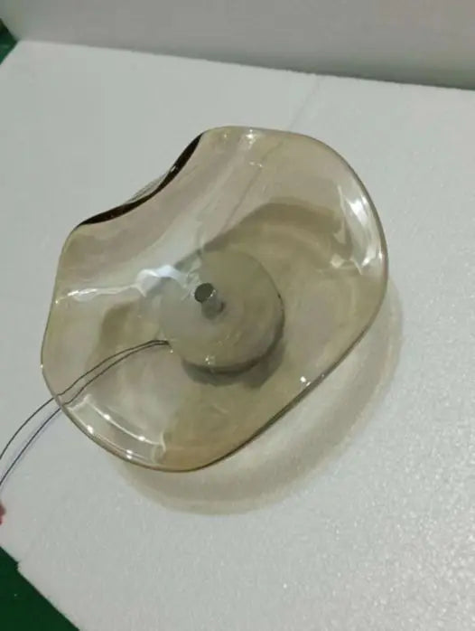 Modern Glass Wall Light Sculptural Stone Design - Product detail 8