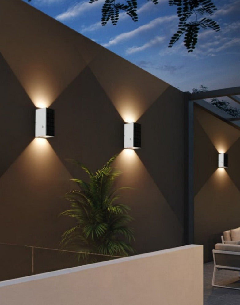 Modern Solar Wall Light  Automatic LED Outdoor Lamp - Product detail 10