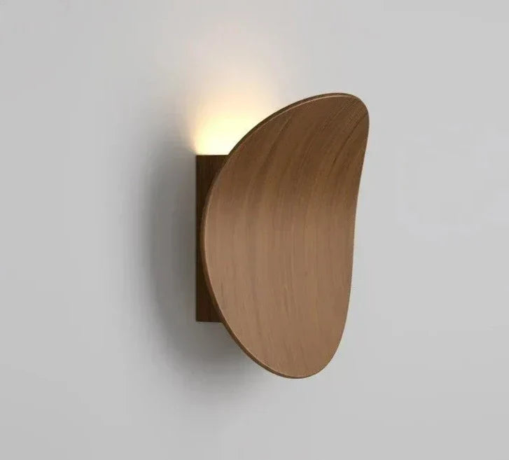 Modern Wooden Wall Light Natural Aluminum Finish - Product detail 14