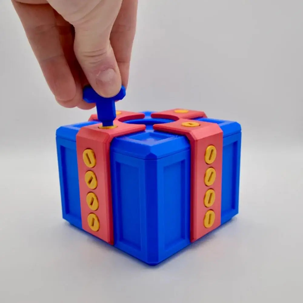 Puzzle Gift Box Interactive 3D Printed Design - Product detail 11