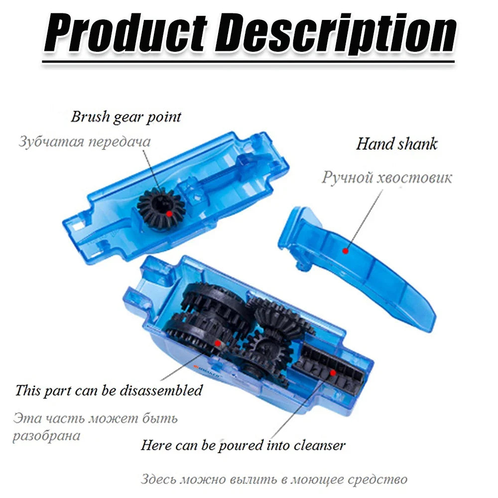 Bicycle Chain Cleaner Professional 3D Brush System - Product detail 4