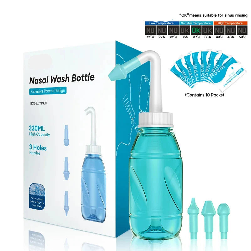 Nasal Wash System  300ml Irrigator With Temperature Control - Product detail 12