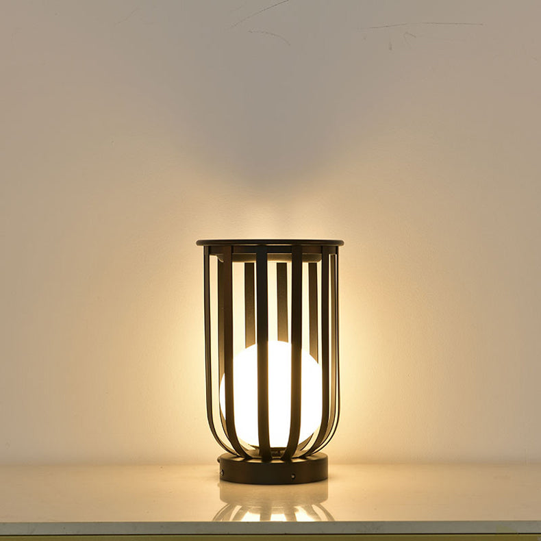 Modern Solar Garden Light Cage Design With Dual Power - Product detail 19