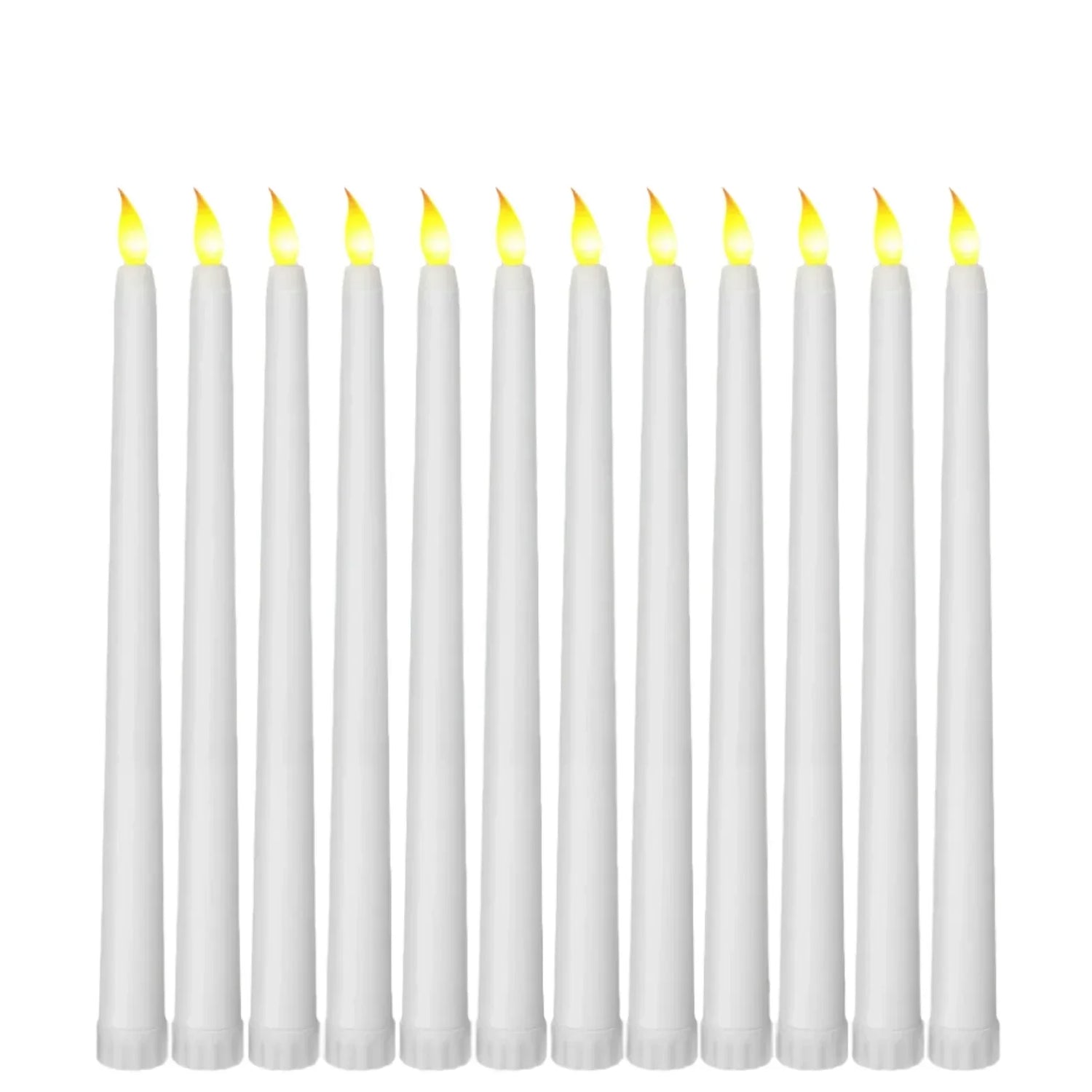 LED Black Taper Candles  Flameless Gothic Dining Decor - Product detail 9