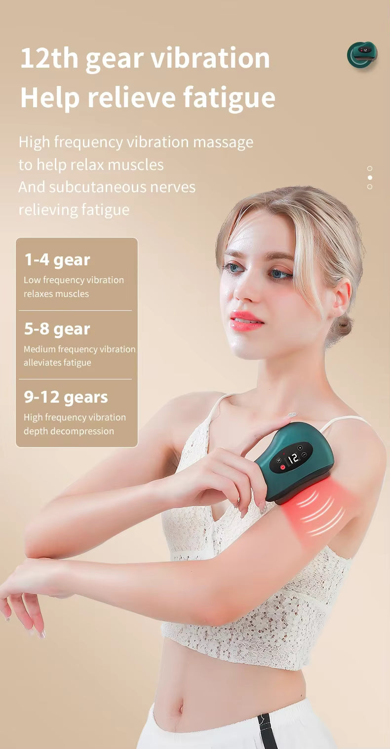 Facial Massage Tool  Digital Gua Sha With Heat  Vibration - Product detail 8