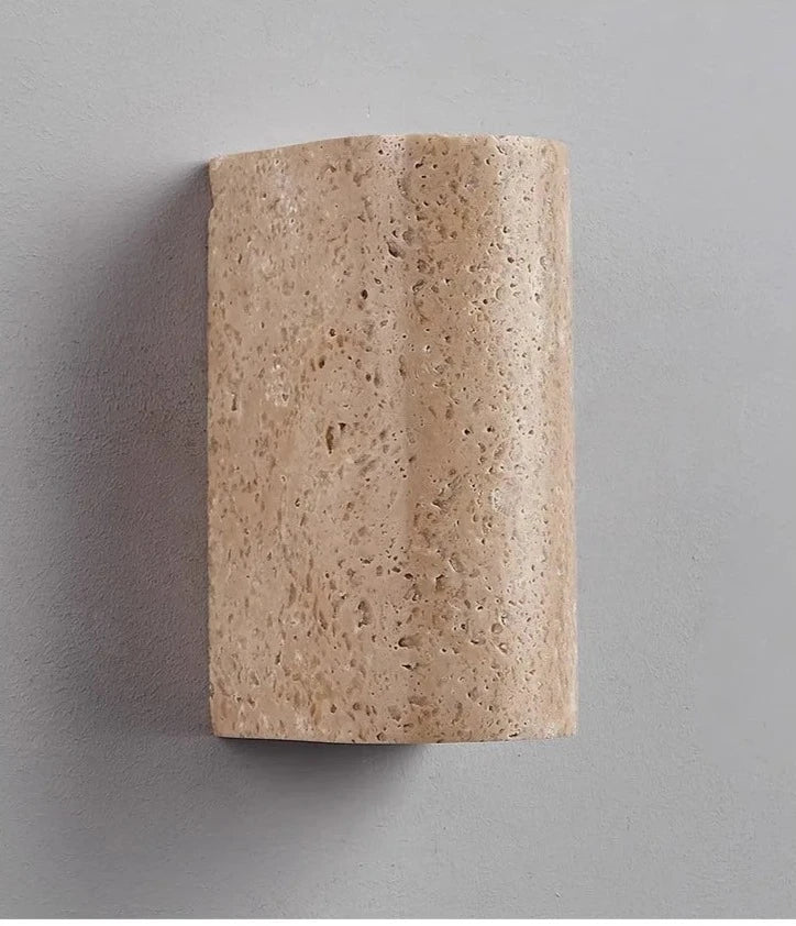 Modern Stone Wall Lamp Natural Textured Surface - Product detail 10