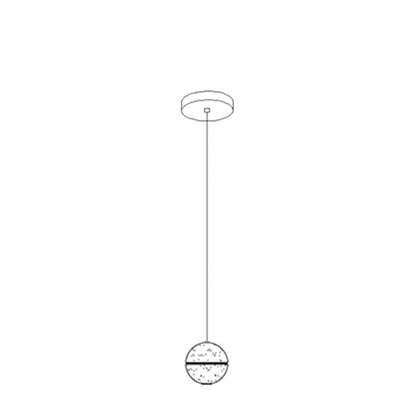 Modern Crystal Pendant Light Seeded Glass Sphere Cluster - Product detail 30