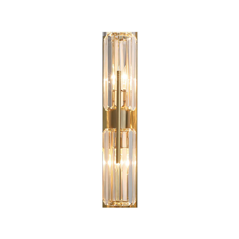Modern Crystal Wall Light Linear Glass Panel Design - Product detail 14