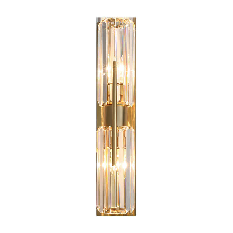 Modern Crystal Wall Light Linear Glass Panel Design - Product detail 13