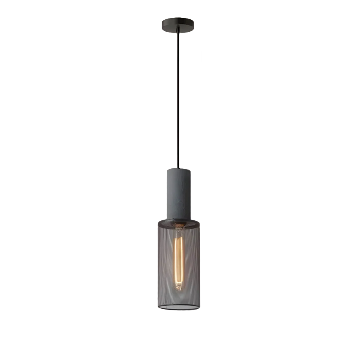 Industrial Pendant Light Concrete Iron Mesh Design - Product detail 13