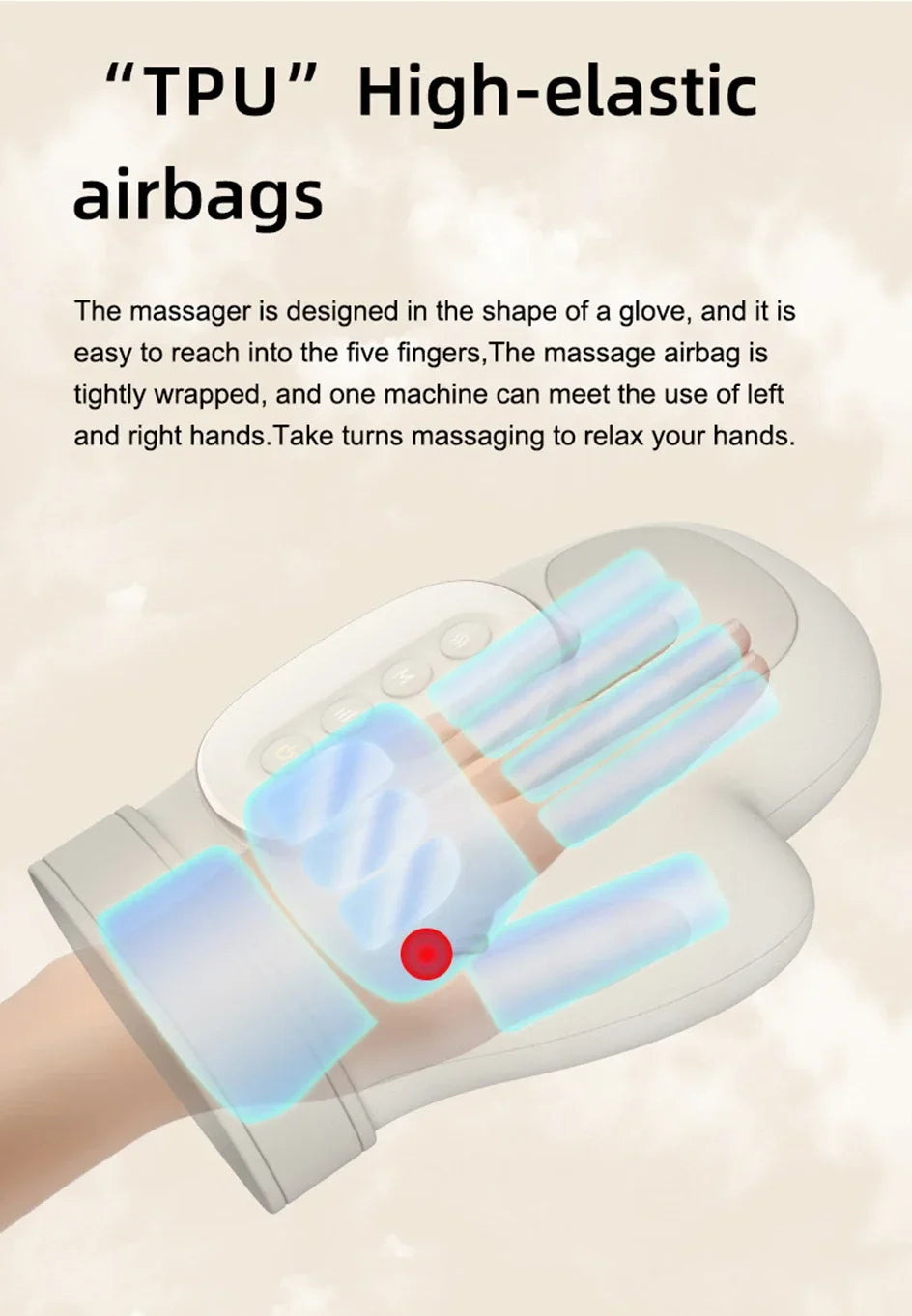 Electric Hand Massager  Heat Compression Therapy Device - Product detail 7