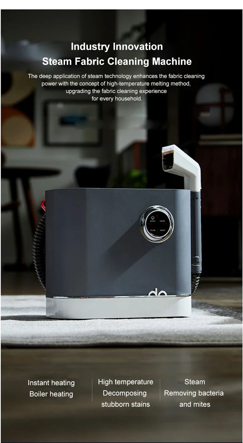Smart Floor Vacuum Washer  Dual Tank Steam Cleaning System - Product detail 9