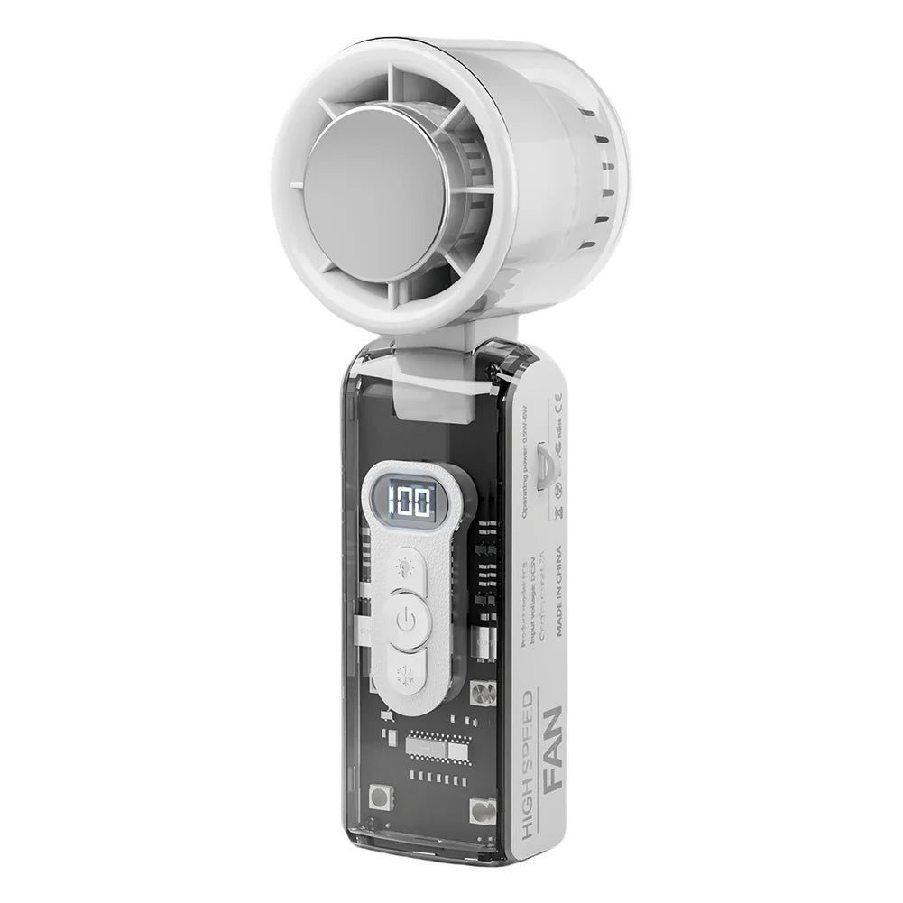 Portable Turbo Fan  Digital LED Display With 100 Speed Levels - Product detail 11