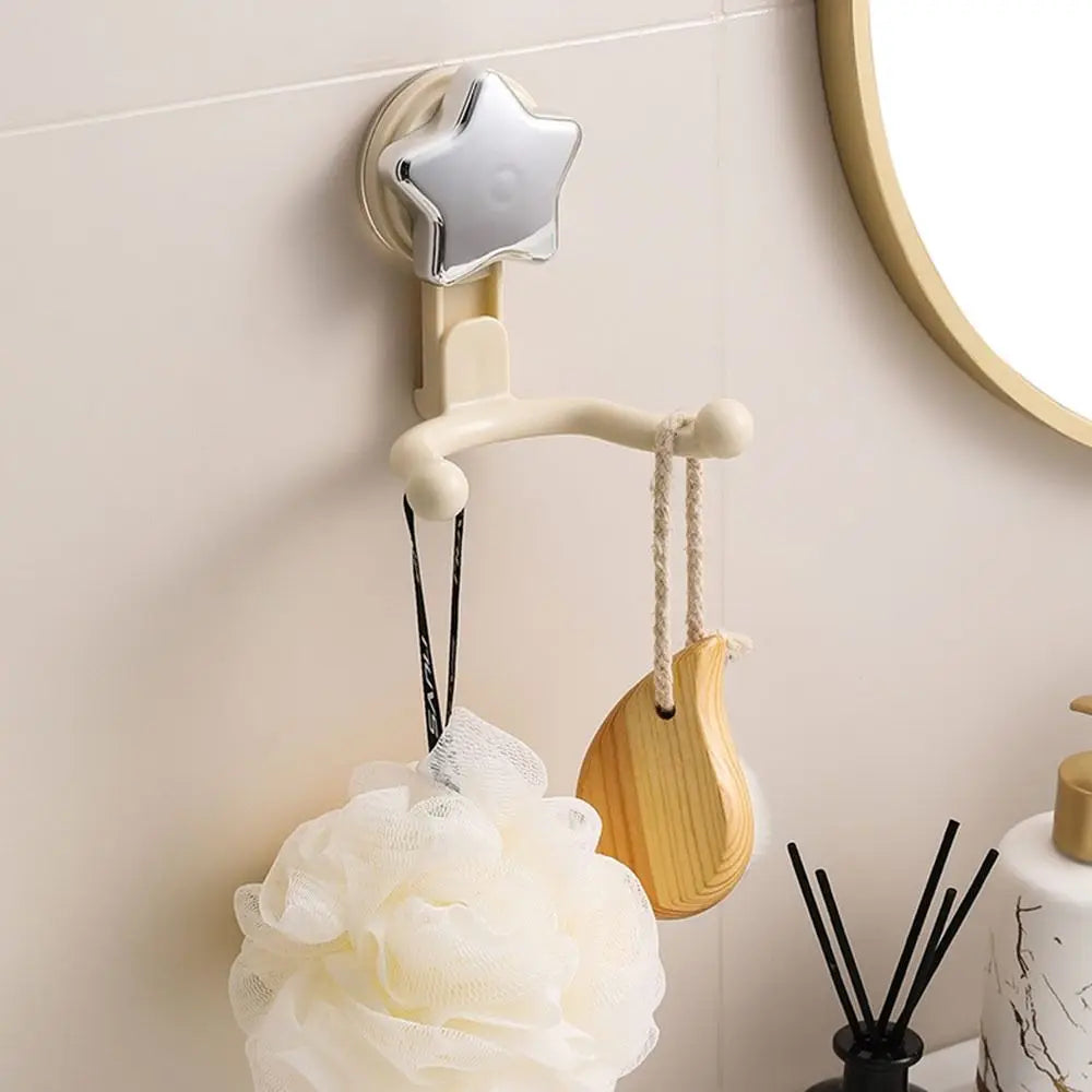 Hands-Free Shoe Helper Wall-Mounted Suction Hook Design - Product example