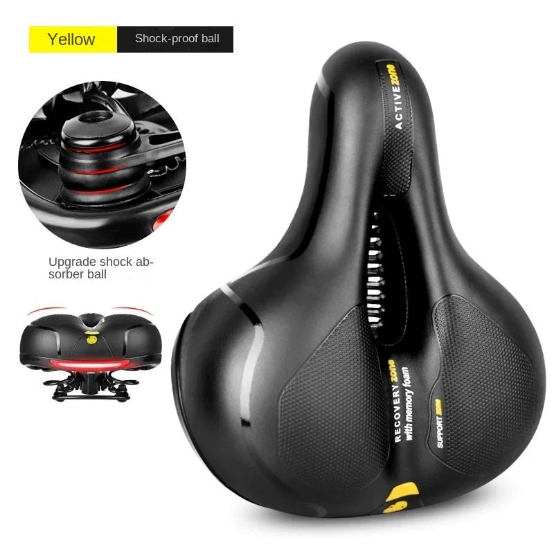 Ergonomic Bicycle Saddle  Hollow Core Shock Absorbing Design - Product example