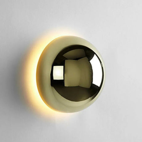 Modern Wall Sconce  Metallic Dome Light Fixture - Product detail 4