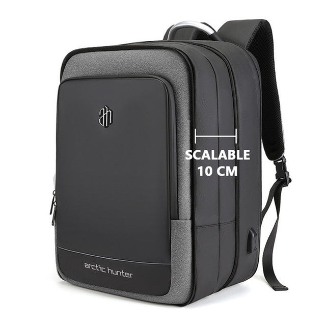 Expandable Travel Backpack  40L Anti-Theft USB Design - Product showcase