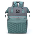 Modern Diaper Backpack  Quilted Design With Multiple Storage - Product showcase