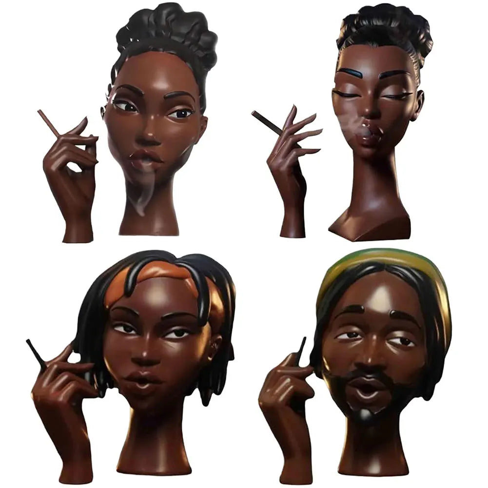 Modern Sculptural Incense Holder Contemporary Art Resin Design - Product detail 6